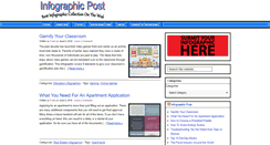 Desktop Screenshot of infographicpost.com